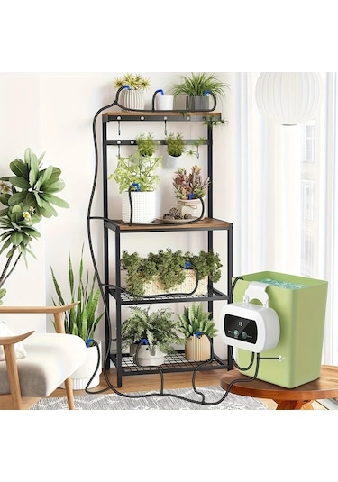 Willowhaven Heerttogo Usb Otomatik Saksı Bitki Sulama Sistemi Beyaz Şarj Edilebilir