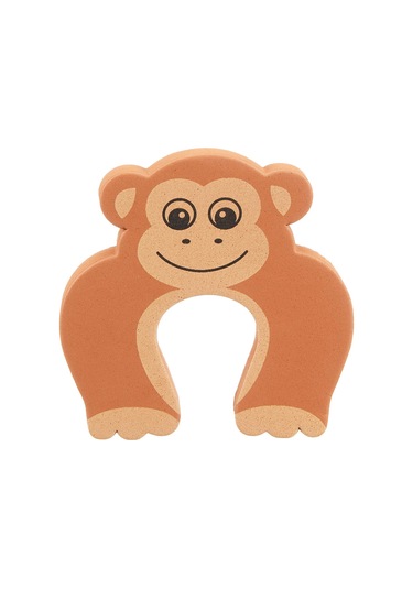 Agubugu Baby Maymun Desenli Kapı Stoperi