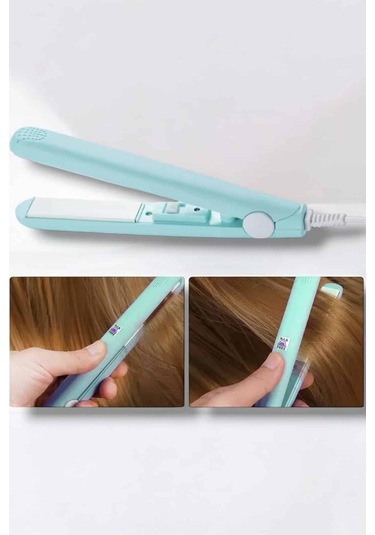 180 C Isı Ve Uzun Süre Kalıcı Düzlük Sağlayan Mini Saç Düzleştirici