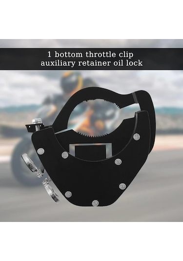 Motion003 Universal Motosiklet Cruise Kontrol Throttle Lock Alüminyum Alaşım Kelepçe 1 Bilgisayar Ayarlanabilir Throttle Lock Motosiklet Aksesuarı