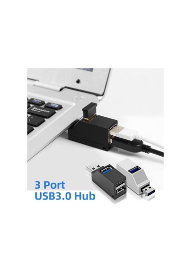 Fonken 3 Port Usb 3.0 Hub Genişletici Pc Dizüstü Bilgisayarlar İçin Usb 2.0 Splitter 3 Yollu Şarj Cih Otg U Disk USB Aks. 56464029