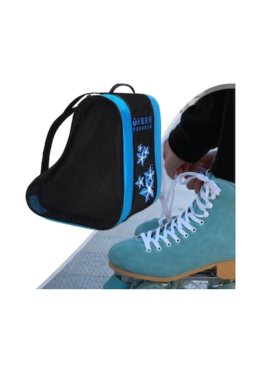 Suntek Çocuklar Için 3 Katmanlı Paten Taşıma Çantası Mavi Mavi