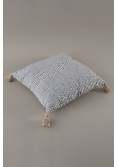 Koza Home Assos Gri Taş Yıkama Yastık 50x50 5040