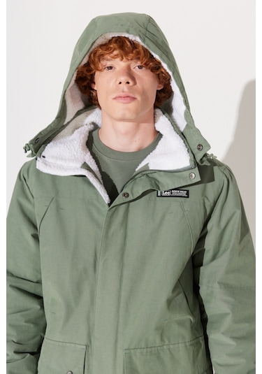 Lee Açık Yeşil Erkek Mont L232220299 Parka Ceket L232220299 Açık Yeşil
