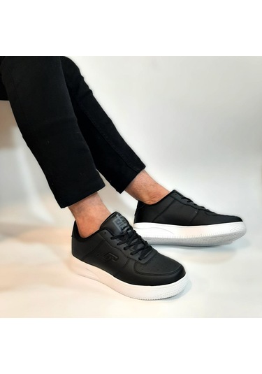 Jump 21516-22233 Siyah-beyaz Memory Hafif Rahat Spor Ayakkabı Siyah - Beyaz