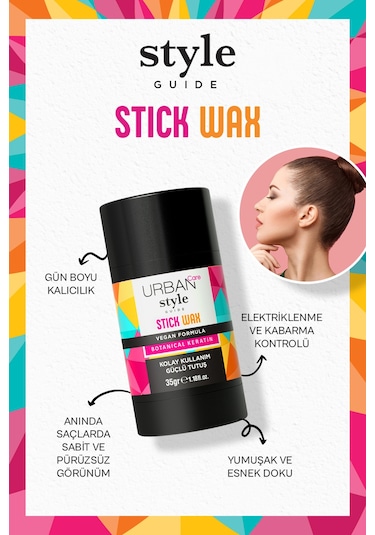 Urban Care Style Guide Stick Wax 35 Gr