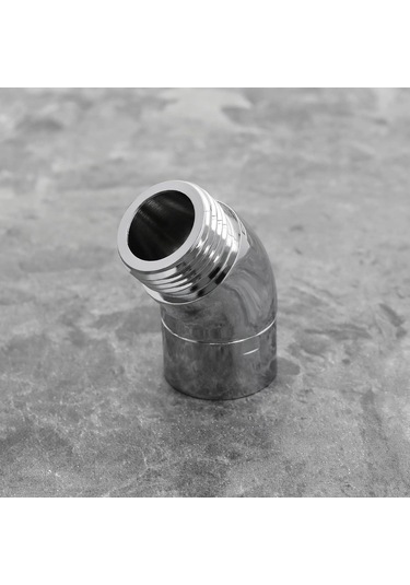135 Derece Duş Kolu Dirseği Adaptörü, El Tutma Duş Başlığı Dirseği Adaptörü, Krom
