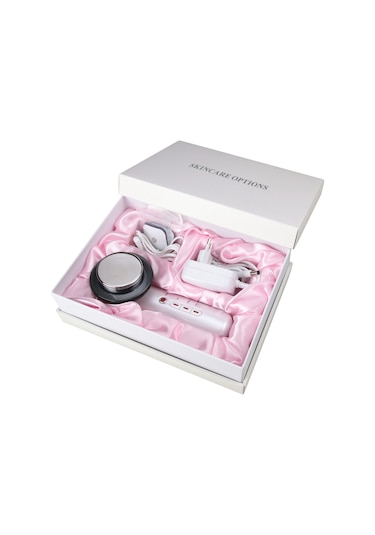 Hangfox Evde Kullanan Ultrasonik Kırmızı Işık Vücut Şekillendirme Aleti - Mikroelektrikli Cilt Bakımı Ve Yağ Kırma Fonksiyonu - 110v Amerikan Şarjı Yerli Kullanım Uygun Çok Renkli