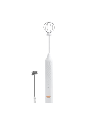 Akülü Elektrikli Yumurta Çırpıcı-beyaz Beyaz