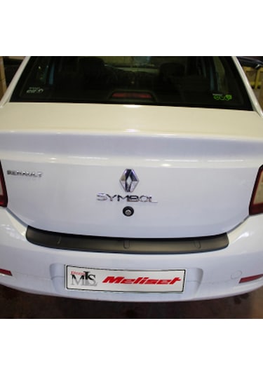 Renault Symbol Arka Tampon Eşiği Mat Siyah 2013 Ve Sonrası Uyumlu
