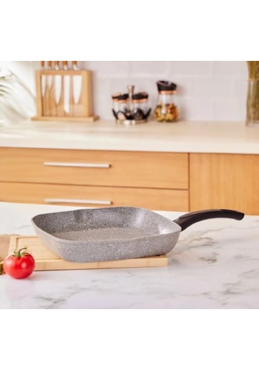 Emsan Dura Granit Kare Tava 28 Cm