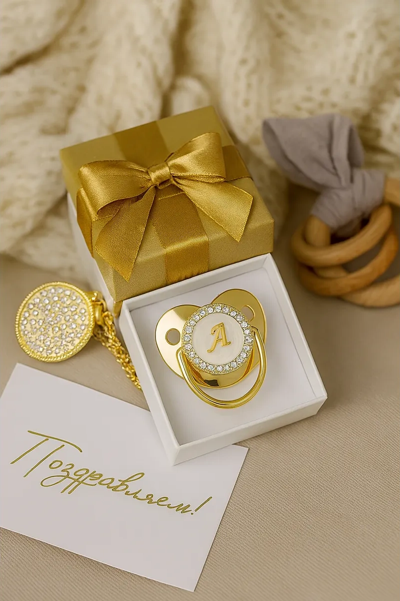 Germes D&a Yenidoğanlar İçin Silikon Emzik 87583304 Altın Rengi