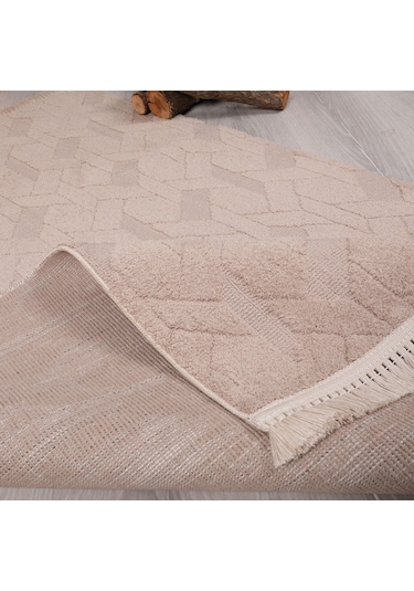 My Evilla Modern Dekoratif Lara Vizon Dokuma Halı 9401c