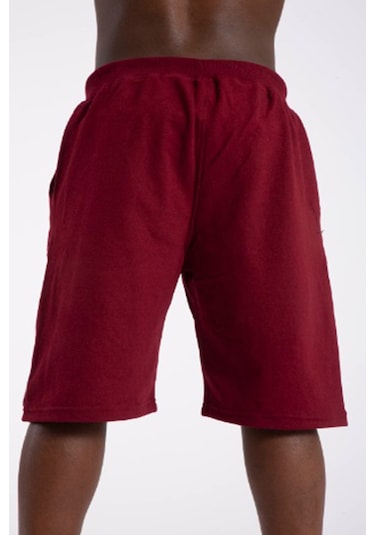 Lukitus Erkek Pamuklu Basic Şort Bordo