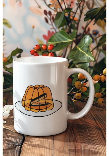 Jim Dwight Prank Jelly The Office Baskılı Kupa Bardak Turuncu