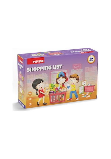 Puedo Shopping List Eşleştirme Ve Hafıza Oyunu