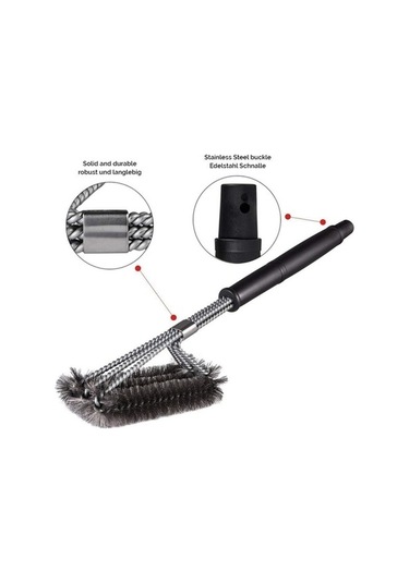 Wondernest Büyük Barbekü Izgara Tavası Temizleme Fırçası, Çok Renkli Seçenekler Çok Renkli