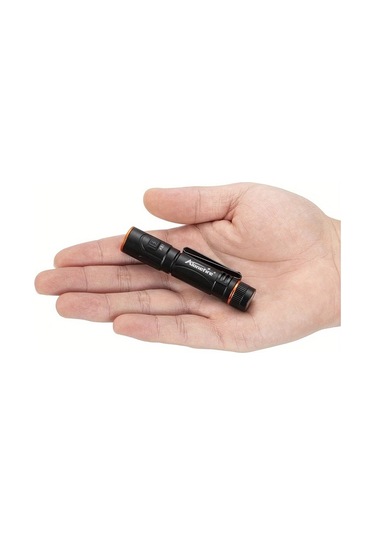 Brightnova Alonefire Mini Yüksek Parlaklık Usb Şarjlı Fener Black X81 5 Seviyeli Ayarlanabilir Işık Tip C Şarj Kampçılık Yürüyüş Acil Durum Altın