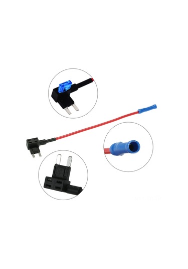 Skycity 10 Adet Mini Otomobil Sigorta Kutusu Alıcı - Uçlu Düz Açı Sigorta Çekici Seti Diğer