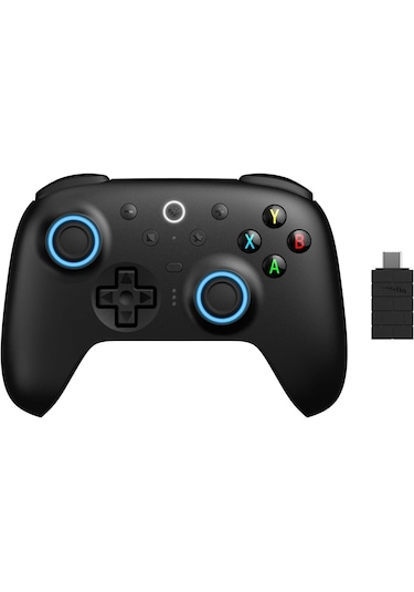 8bitdo Ultimate 2 Kablosuz Oyun Kolu Windows & Android Uyumlu Hall Effect 2.4g Controller Siyah