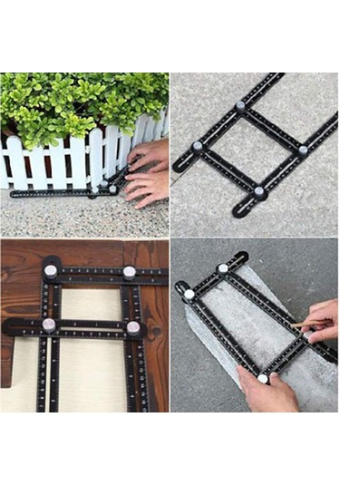 Youmex "çok Fonksiyonlu 5 Delikli Karo Açma Ve Ölçme Konumlandırıcı - Dayanıklı Alüminyum Alaşım"