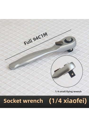 Honmex 1/4 Mini Ratchet Anahtar 72 Diş Dar Boşluklar İçin Tam Devir Dönüşlü Uç Takımlı Somun Döndürücü Küçük Uç Seti