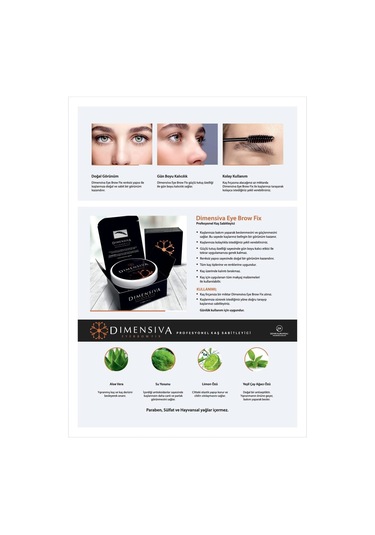 Dimensiva Eyebrow Fix Profesyonel Kaş Sabitleyici