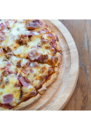 Dr.maya Pizza Sunum Ve Kesme Tahtası Ahşap Servis Tepsi Sunumluk, Pratik Ve Şık Tasarım Meşe Ağacı Meşe Ağacı