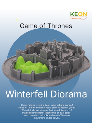 Game Of Thrones Winterfell Diorama