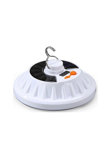 Ankatek Ufo Tezgahı Siyah Şarj Pazarı Led Kesintisi Kamp Işık Güneş Gece Enerjili Elektrik Edilebilir Çadırı Aydınlatması Ampul Ampul Acil Açık Yy Siyah Siyah