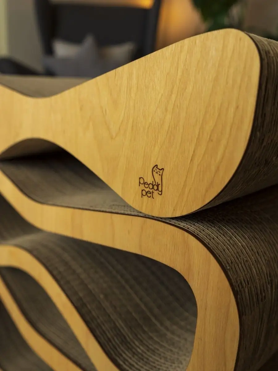 Peddy Pet Karton Kedi Tırmalama Ve Yatak Ünitesi 161097564