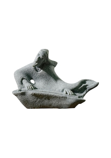 Suntek Antik Çin Heykelcik Heykeli Yapıt Kanunlu-yaşlı-adam