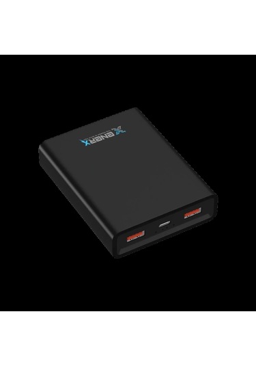 Enerx Enr-p10c Powerbank 10.000 Mah 2xusb+type-c 2.1a Beyaz Siyah