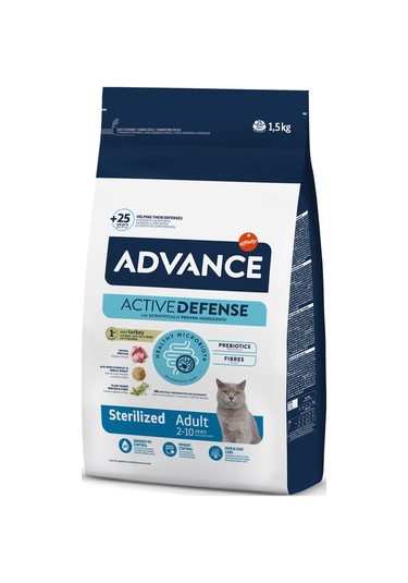 Advance Kısırlaştırılmış Hindili Kedi Maması 1,5 Kg