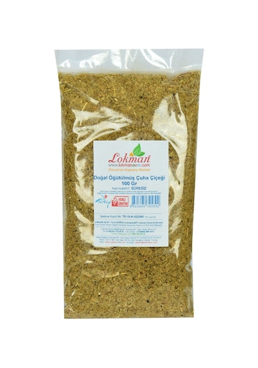 Lokman Doğal Öğütülmüş Çuha Çiçeği Ballı Baba Otu 100 G