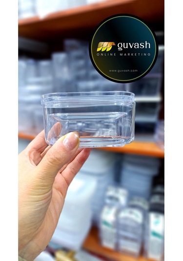 8'lı Kahvaltılık Saklama Kabı Takımı Şeffaf