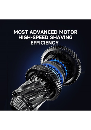 Geeksen Razor Yedek Başlıklı Erkek Elektrikli Tıraş Makinesi Çok Amaçlı Su Geçirmez