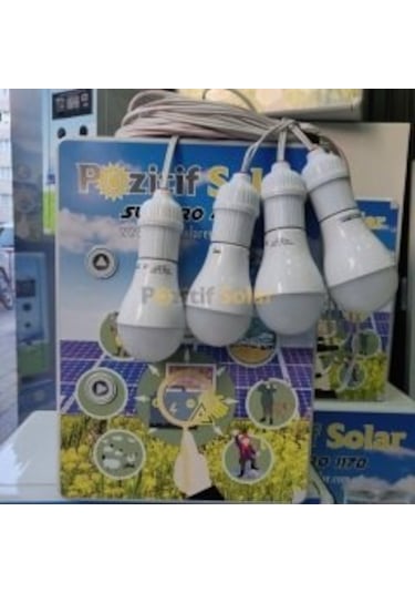 Sunpro 4022 Taşınabilir Solar Jeneratör 4 Ampül