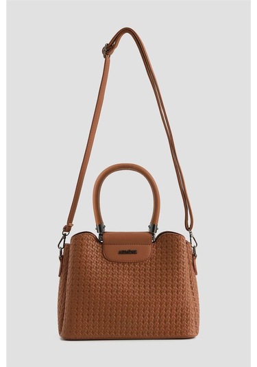 Armine Çanta Örgü 25yd7342 Taba Camel