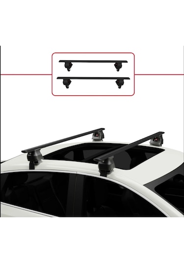 Xf Araca Özel Oluksuz Tavan Çitası 2021 2022 2023 2024 Siyah