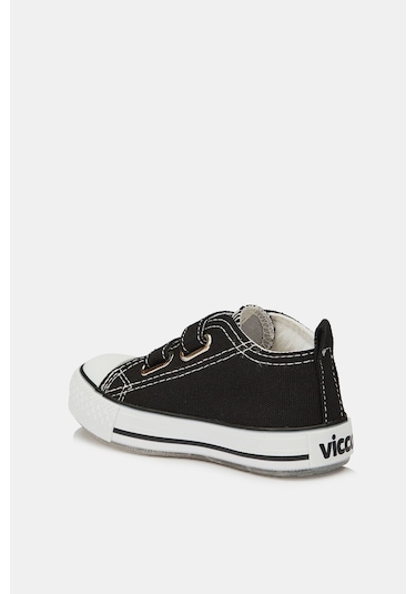 Vicco Pino Işıklı Unisex Okul Öncesi Ayakkabı - Siyah - Beyaz