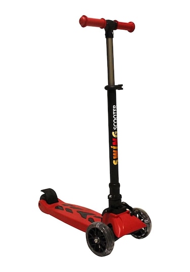 Swing Scooter Kırmızı Işıklı Kırmızı
