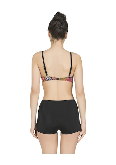 Endeep Kadın Siyah Şort Bikini Altı