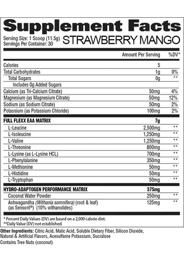 Gat Flexx Eaas Amino Bcaa + Hydration 30 Servings