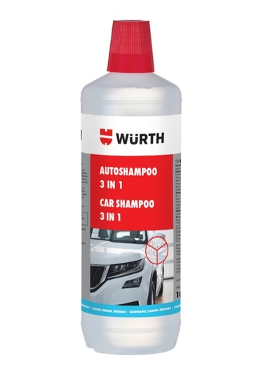 Araç Şampuanı 3'ü 1 Arada 3 Etkili Araç Şampuanı 1l
