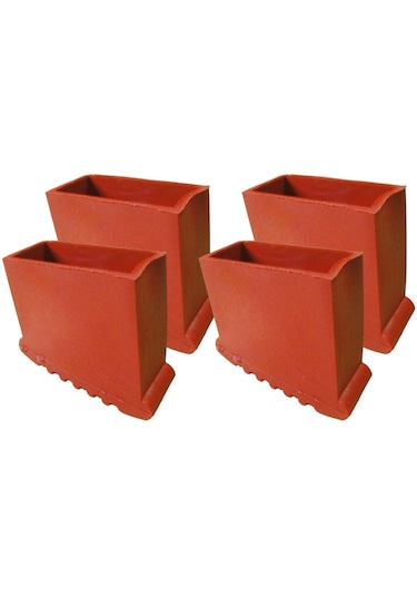 Homyl 4 Adet Merdiven Kaymaz Ayak Mat Yastık Yedek 7,1x2,8-cm