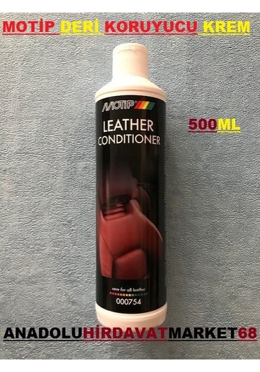 Motip Deri Krem Deri Koltuk Besleyici Koruma Kremi Solventsiz 500