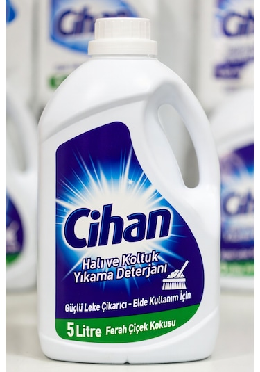 Cihan Halı Ve Koltuk Temizleyici Elde Yıkama 5 Litre Tekli