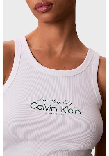 Calvin Klein Bayan Atlet Lv047f816g Yaf Beyaz