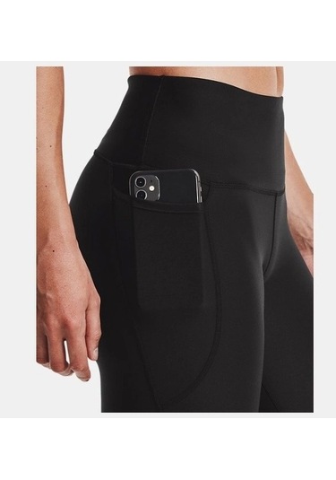 Under Armour Ua Tech Yüksek Bel Bilek Boy Kadın Tayt 1365335-001 Siyah